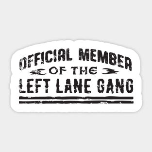 Official member (black) Sticker